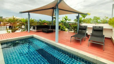 Two-Bedroom Penthouse with Private Pool — Casuarina Shores Apartment